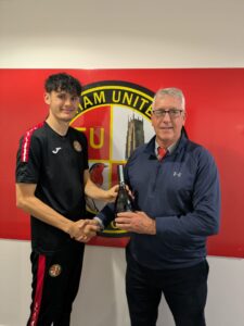 0909 Player of the match Cameron Walters