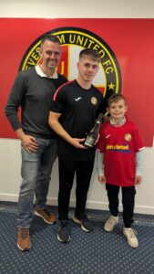 1810 Player of the match Ethan Dunbar